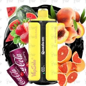 VapSolo Quads - #5 - Eper és Dinnye & Cseresznyés Kóla & Barack ICE & Grapefruit